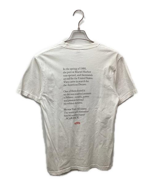 SUPREME（シュプリーム）Supreme (シュプリーム) SCARFACE Friend tee（スカーフェイスフレンド） ホワイト サイズ:Sの古着・服飾アイテム