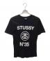 stussy（ステューシー）の古着「SF project No.35 tee」｜ブラック