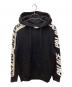 PALACE（パレス）の古着「LARGE UP HOOD　(ラージアップフード)」｜ブラック