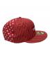 中古・古着 Supreme (シュプリーム) COMME des GARCONS SHIRT (コムデギャルソンシャツ) New Era (ニューエラ) BOX LOGO cap（ボックスロゴキャップ） レッド サイズ:7 3/8：14000円