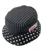 SUPREME×COMME des GARCONS SHIRTシュプリーム×コムデギャルソンシャツ）の古着「14SS Reversible Crusher Hat/リバーシブルクラッシャーハット」｜マルチカラー