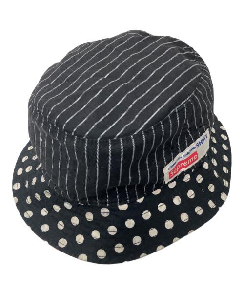 SUPREME（シュプリーム）Supreme (シュプリーム) COMME des GARCONS SHIRT (コムデギャルソンシャツ) 14SS Reversible Crusher Hat/リバーシブルクラッシャーハット マルチカラー サイズ:SMの古着・服飾アイテム