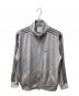 adidas（アディダス）の古着「BECKENBAUER VELOUR TRACKTOP LIGHT ONYX　(ベッケンバウアー ベロア トラックトップ ライトオニキス)」｜ライトグレー