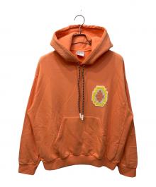 MARCELO BURLON（マルセロバーロン）の古着「プルオーバーパーカー」｜オレンジ