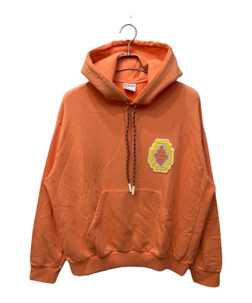 MARCELO BURLON（マルセロバーロン）MARCELO BURLON (マルセロバーロン) プルオーバーパーカー オレンジ サイズ:Sの古着・服飾アイテム