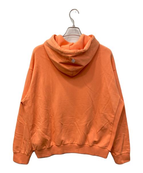 MARCELO BURLON（マルセロバーロン）MARCELO BURLON (マルセロバーロン) プルオーバーパーカー オレンジ サイズ:Sの古着・服飾アイテム