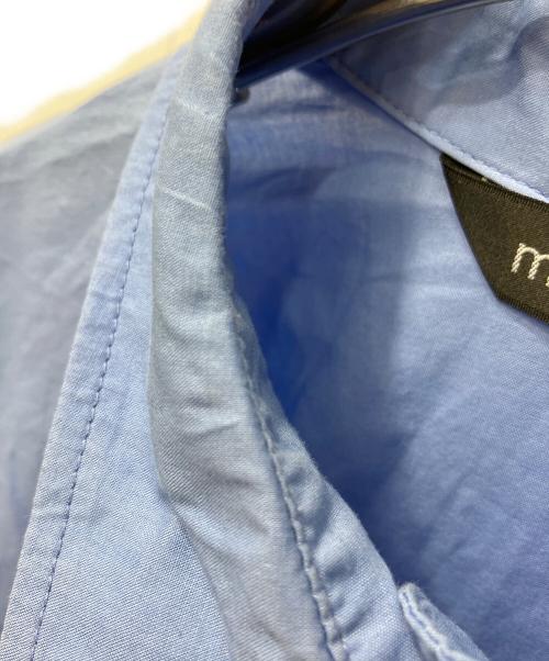 mizuiro-ind（ミズイロインド）mizuiro-ind (ミズイロインド) Aラインフレアシャツワンピース ブルー サイズ:不明の古着・服飾アイテム