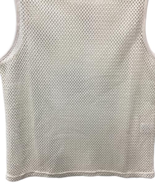 PHENOMENON（フェノメノン）PHENOMENON (フェノメノン) メッシュネットベスト アイボリー サイズ:Sの古着・服飾アイテム