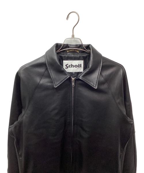 SCHOTT BROS.（ショット）SCHOTT BROS. (ショット) BEAUTY&YOUTH別注 レザートラッカーブルゾン ブラック サイズ:Mの古着・服飾アイテム