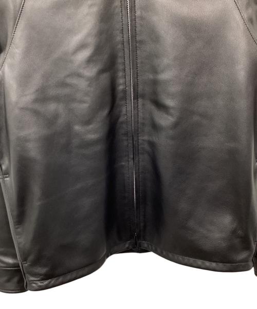SCHOTT BROS.（ショット）SCHOTT BROS. (ショット) BEAUTY&YOUTH別注 レザートラッカーブルゾン ブラック サイズ:Mの古着・服飾アイテム