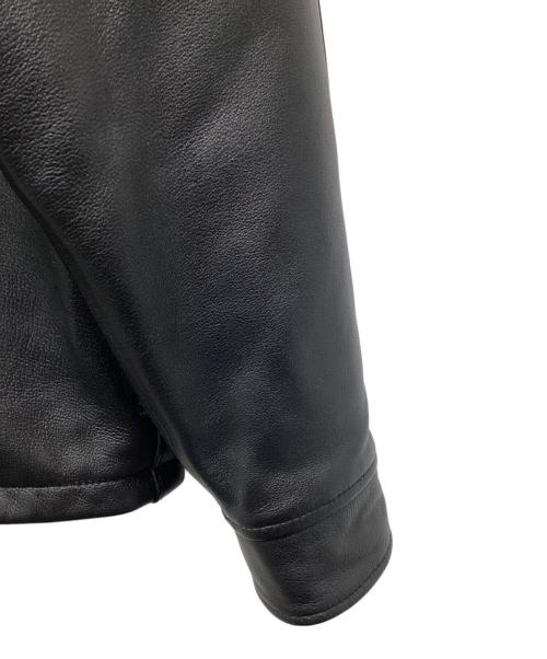 SCHOTT BROS.（ショット）SCHOTT BROS. (ショット) BEAUTY&YOUTH別注 レザートラッカーブルゾン ブラック サイズ:Mの古着・服飾アイテム