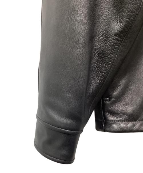 SCHOTT BROS.（ショット）SCHOTT BROS. (ショット) BEAUTY&YOUTH別注 レザートラッカーブルゾン ブラック サイズ:Mの古着・服飾アイテム