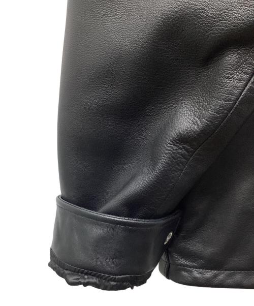 SCHOTT BROS.（ショット）SCHOTT BROS. (ショット) BEAUTY&YOUTH別注 レザートラッカーブルゾン ブラック サイズ:Mの古着・服飾アイテム