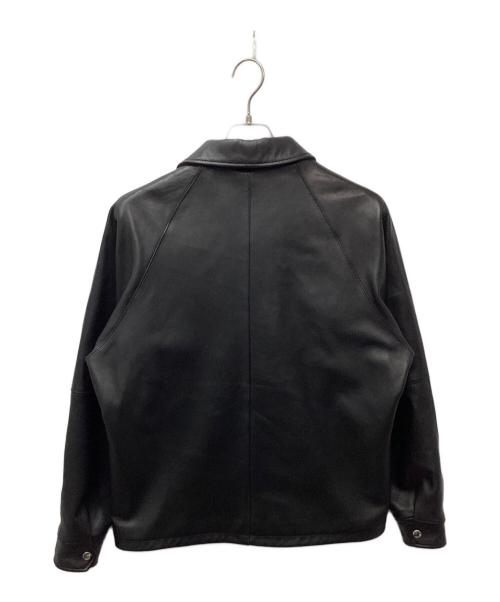 SCHOTT BROS.（ショット）SCHOTT BROS. (ショット) BEAUTY&YOUTH別注 レザートラッカーブルゾン ブラック サイズ:Mの古着・服飾アイテム