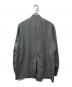 YOKE (ヨーク) COVERED COLLARLESS JACKE ライトグレー サイズ:2：7000円