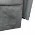 中古・古着 YOKE (ヨーク) COVERED COLLARLESS JACKE ライトグレー サイズ:2：7000円