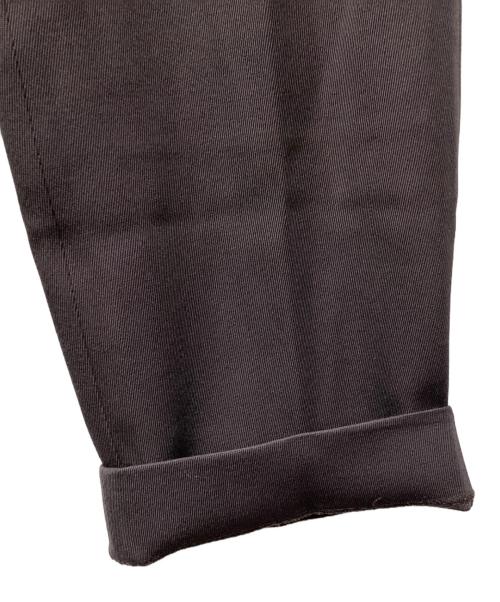 YOKE（ヨーク）YOKE (ヨーク) 2TUCK WIDE GURKHA TROUSERS（ツータックワイドグルカトラウザー） ブラウン サイズ:2の古着・服飾アイテム