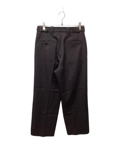 YOKE（ヨーク）YOKE (ヨーク) 2TUCK WIDE GURKHA TROUSERS（ツータックワイドグルカトラウザー） ブラウン サイズ:2の古着・服飾アイテム