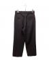YOKE (ヨーク) 2TUCK WIDE GURKHA TROUSERS（ツータックワイドグルカトラウザー） ブラウン サイズ:2：7000円