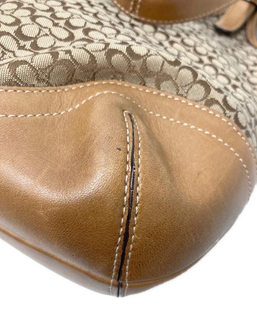 COACH（コーチ）COACH (コーチ) ショルダーバッグ ベージュの古着・服飾アイテム