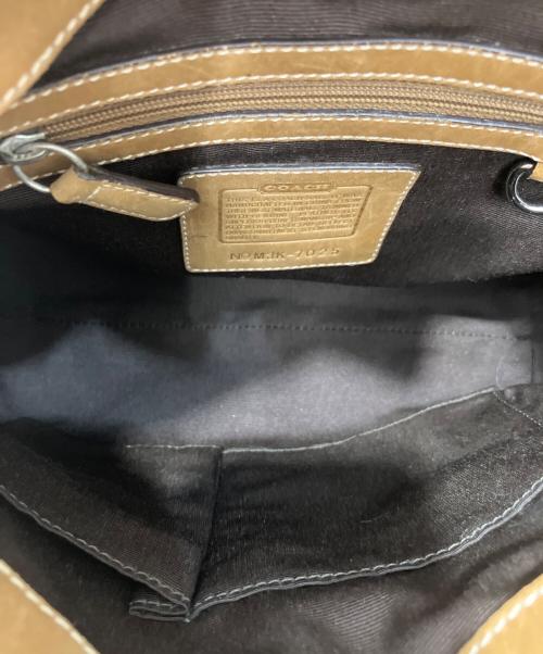 COACH（コーチ）COACH (コーチ) ショルダーバッグ ベージュの古着・服飾アイテム