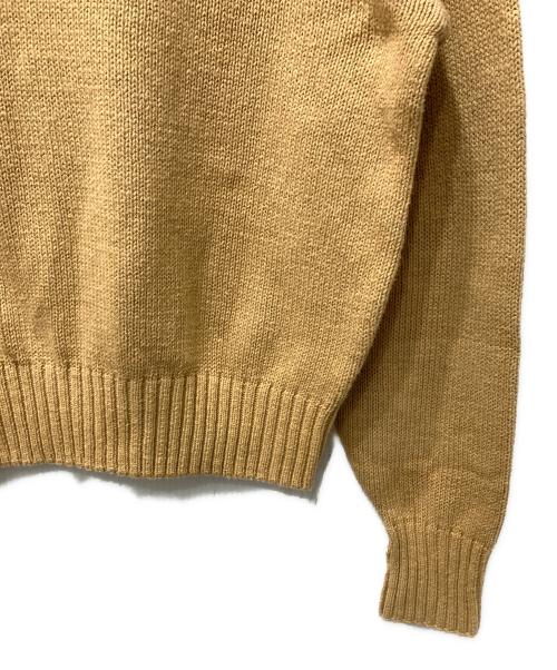 POLO RALPH LAUREN（ポロ・ラルフローレン）POLO RALPH LAUREN (ポロ・ラルフローレン) コットンニット ベージュ サイズ:150cmの古着・服飾アイテム