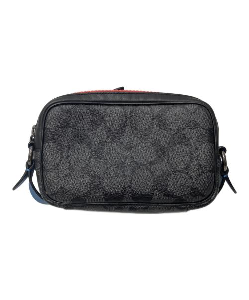 COACH（コーチ）COACH (コーチ) Cロゴ ブラック シグネチャー ミニショルダーバッグ ブラックの古着・服飾アイテム
