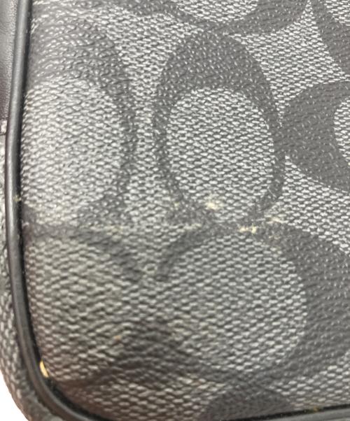 COACH（コーチ）COACH (コーチ) Cロゴ ブラック シグネチャー ミニショルダーバッグ ブラックの古着・服飾アイテム