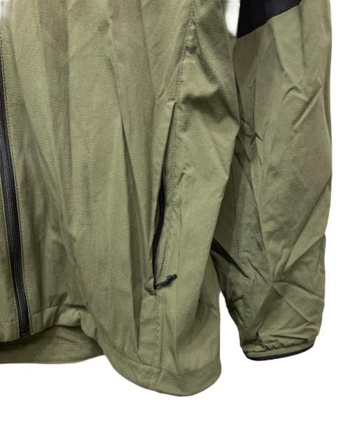 THE NORTH FACE（ザ ノース フェイス）THE NORTH FACE (ザ ノース フェイス) エニータイムウィンドフーディ ブラック×カーキ サイズ:Mの古着・服飾アイテム