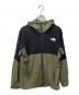 THE NORTH FACE（ザ ノース フェイス）の古着「エニータイムウィンドフーディ」｜ブラック×カーキ
