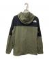 THE NORTH FACE (ザ ノース フェイス) エニータイムウィンドフーディ ブラック×カーキ サイズ:M：6000円