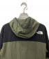 中古・古着 THE NORTH FACE (ザ ノース フェイス) エニータイムウィンドフーディ ブラック×カーキ サイズ:M：6000円