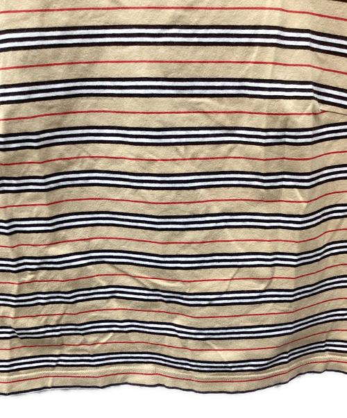 BURBERRY LONDON（バーバリーロンドン）BURBERRY LONDON (バーバリーロンドン) ボーダーカットソー ベージュ サイズ:freeの古着・服飾アイテム