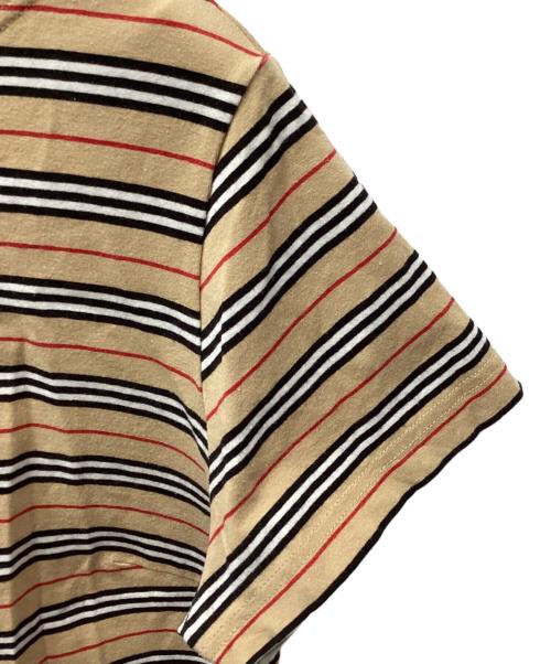 BURBERRY LONDON（バーバリーロンドン）BURBERRY LONDON (バーバリーロンドン) ボーダーカットソー ベージュ サイズ:freeの古着・服飾アイテム
