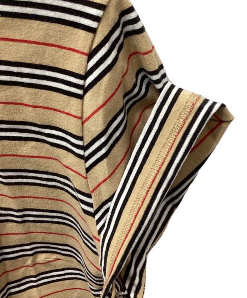 BURBERRY LONDON（バーバリーロンドン）BURBERRY LONDON (バーバリーロンドン) ボーダーカットソー ベージュ サイズ:freeの古着・服飾アイテム