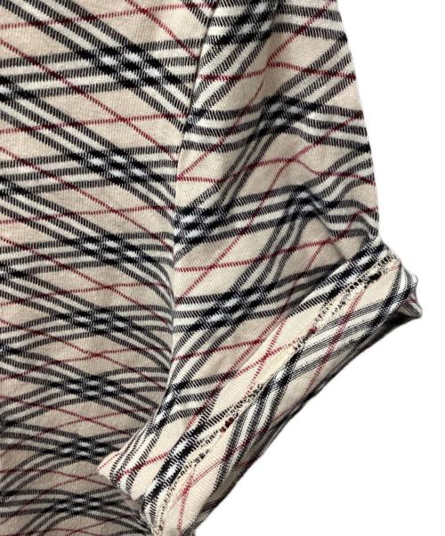 BURBERRY LONDON（バーバリーロンドン）BURBERRY LONDON (バーバリーロンドン) ノバチェック総柄カットソー ベージュ サイズ:表記無しの古着・服飾アイテム
