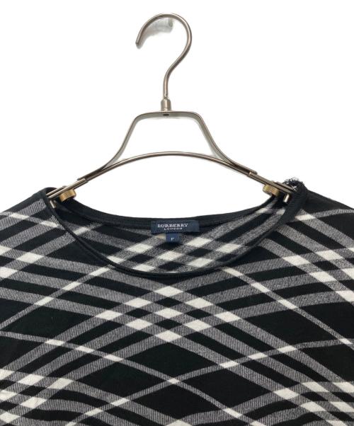BURBERRY LONDON（バーバリーロンドン）BURBERRY LONDON (バーバリーロンドン) カットソー ブラック サイズ:Freeの古着・服飾アイテム