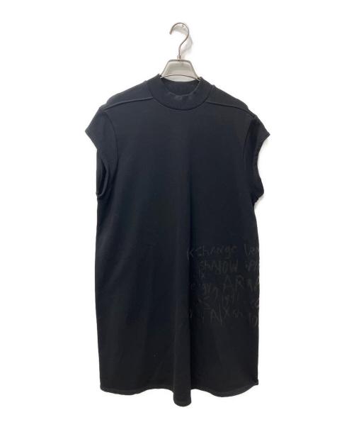 ARMANI EXCHANGE（アルマーニ エクスチェンジ）ARMANI EXCHANGE (アルマーニ エクスチェンジ) スウェットワンピース ブラック サイズ:Sの古着・服飾アイテム