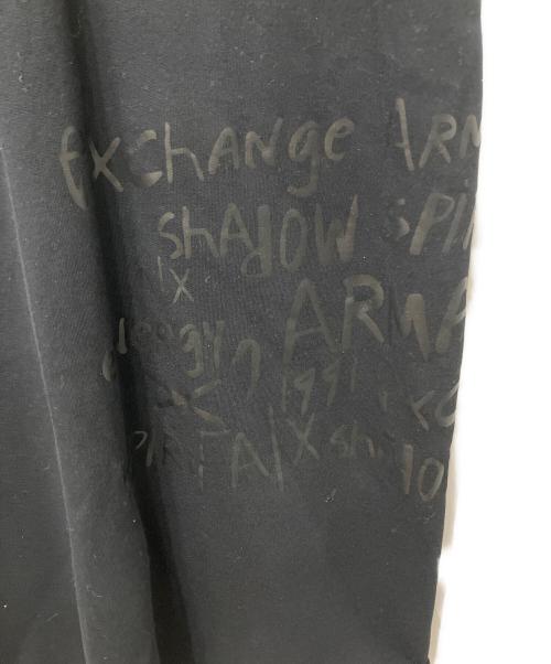ARMANI EXCHANGE（アルマーニ エクスチェンジ）ARMANI EXCHANGE (アルマーニ エクスチェンジ) スウェットワンピース ブラック サイズ:Sの古着・服飾アイテム