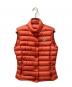 MONCLER（モンクレール）の古着「LIANE GILET/リアーネジレ ダウンベスト」｜オレンジ