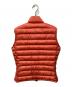 MONCLER (モンクレール) LIANE GILET/リアーネジレ ダウンベスト オレンジ：30000円