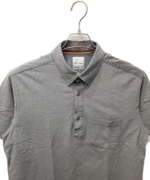 PAUL SMITH（ポールスミス）Paul Smith (ポールスミス) ポロシャツ グレー サイズ:Lの古着・服飾アイテム