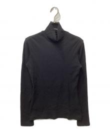 YOHJI YAMAMOTO（ヨウジヤマモト）の古着「ハイネックカットソー」｜ブラック