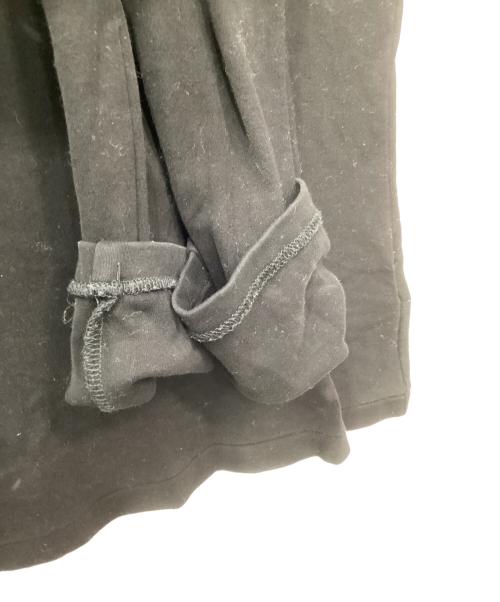 YOHJI YAMAMOTO（ヨウジヤマモト）YOHJI YAMAMOTO (ヨウジヤマモト) ハイネックカットソー ブラック サイズ:2の古着・服飾アイテム
