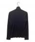 YOHJI YAMAMOTO (ヨウジヤマモト) ハイネックカットソー ブラック サイズ:2：8000円