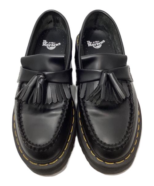 Dr.Martens（ドクターマーチン）Dr.Martens (ドクターマーチン) ADRIAN QUAD レザーシューズ（エイドリアン） ブラック サイズ:UK4の古着・服飾アイテム