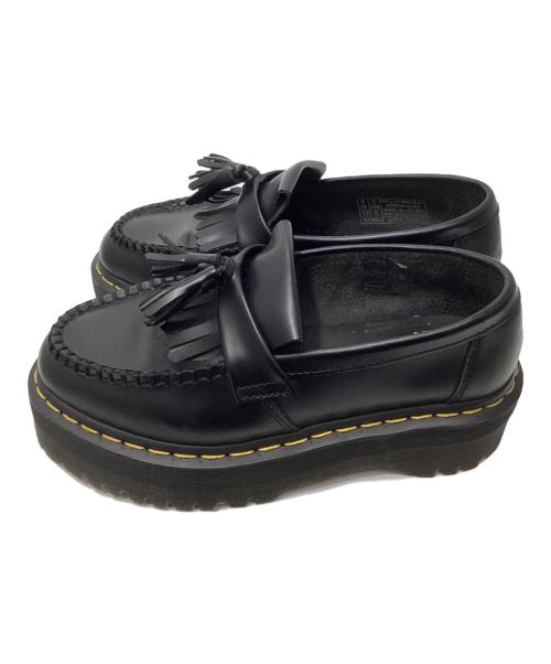 Dr.Martens（ドクターマーチン）Dr.Martens (ドクターマーチン) ADRIAN QUAD レザーシューズ（エイドリアン） ブラック サイズ:UK4の古着・服飾アイテム