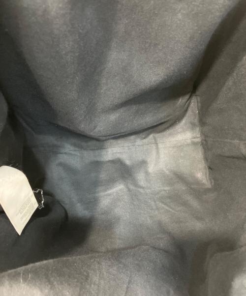 MM6 Maison Margiela（エムエムシックスメゾンマルジェラ）MM6 Maison Margiela (エムエムシックスメゾンマルジェラ) MARTIN MARGIELA (マルタン・マルジェラ) オールレザーロングハンドルレザーバッグ ブラックの古着・服飾アイテム
