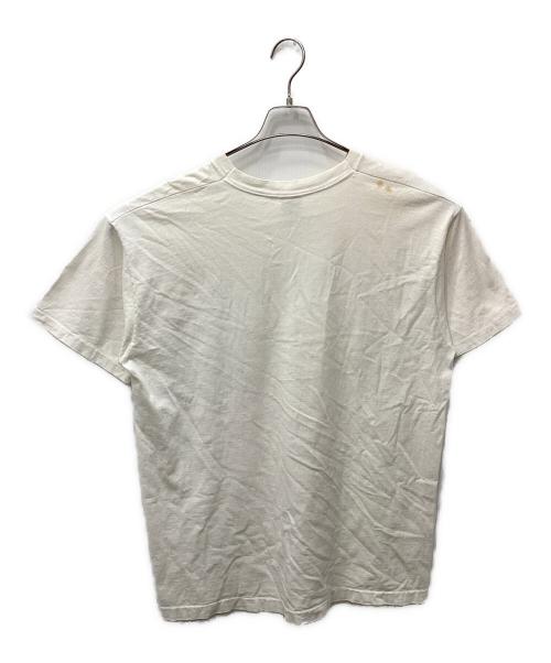 FRUIT OF THE LOOM（フルーツオブザルーム）FRUIT OF THE LOOM (フルーツオブザルーム) WILLIAM WEGMAN プリントTシャツ アイボリー サイズ:XLの古着・服飾アイテム