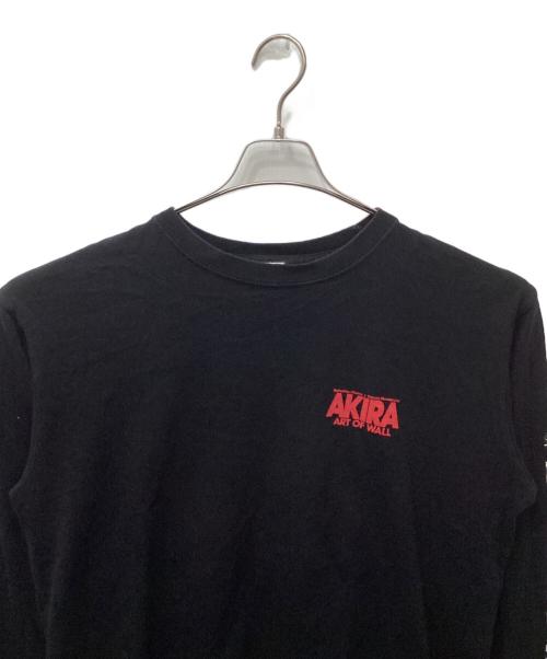 AKIRA ART OF WALL（アキラ アート オブ ウォール）AKIRA ART OF WALL (アキラ アート オブ ウォール) アームプリントカットソー ブラック サイズ:XLの古着・服飾アイテム